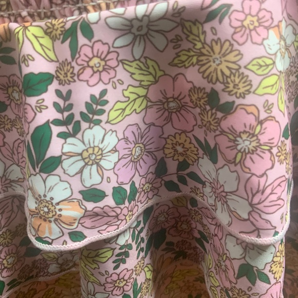 NWOT Shade Critters Pink Girls Smocked Ruffle Active Skirt - Picture 4 of 9